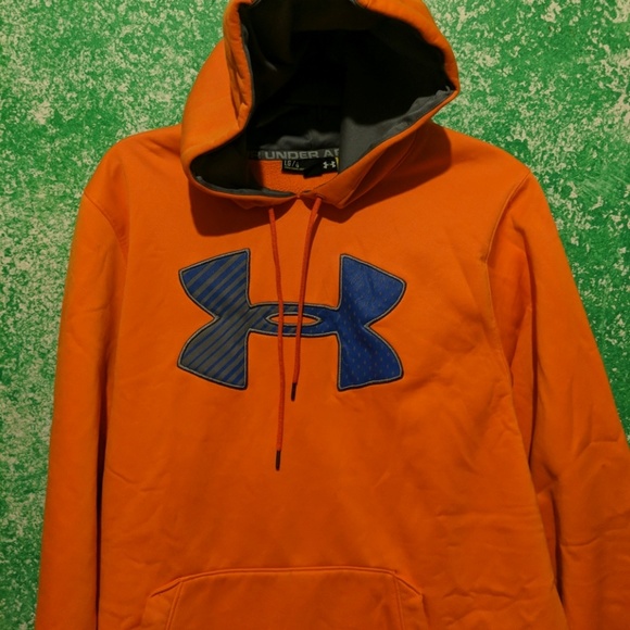 Orange Under Armour Hoodie - Picture 3 of 3
